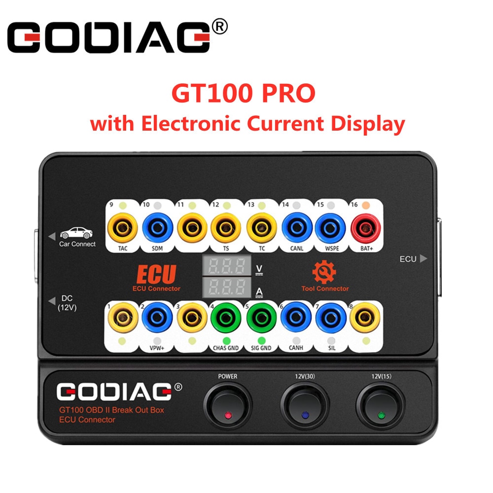 GODIAG GT100 + OBD II 극ũ ƿ ڽ ECU ġ ..